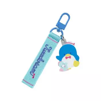 [Sanrio] Logo embroidery tag key chain character award 1st edition TUXEDOSAM TUXEDOSAM 13 x 4 x 0.7 cm Character 304417