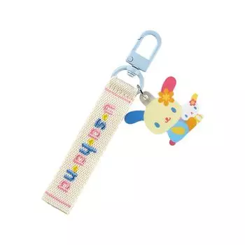 [Sanrio] Logo embroidery tag key chain character award 1st edition Usahana USAHANA 13 x 4 x 0.7 cm Character 307262