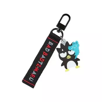[Sanrio] Logo embroidery tag key chain character award 1st edition Bad Badtz-Maru Badtz-maru BAD BADTZ-MARU 13 x 4 x 0.7 cm Character 304671