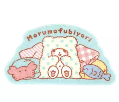 Sanrio Marumofubiyori floor mat