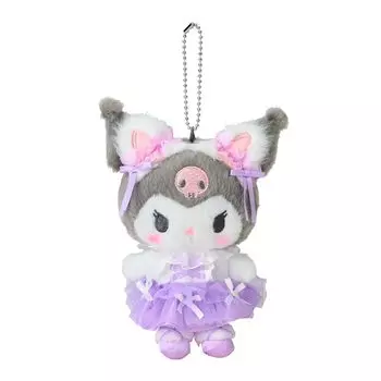 Sanrio Mascot Holder Cat Kuromi 414573 (White Ballerina) фиолетовый