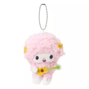 Sanrio Mascot Holder Guitar Original Anime My Melody My Sweet Piano Polyester and Ages 6 and 415367 (Netflix & Kuromi) Steel, Up,