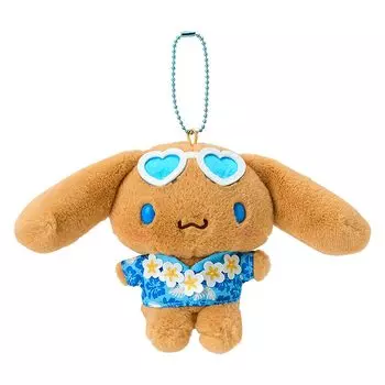 Sanrio Mascot Holder Polyester and Ages 6 and 879665 (Tokonatsu Vacation) Cinnamoroll, Steel, Up,