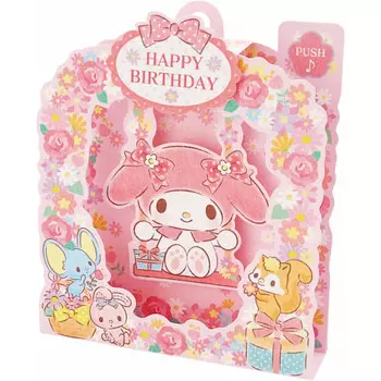 Sanrio Мелодия Карточка Моя Мелодия Swing JPME16-1 P 116