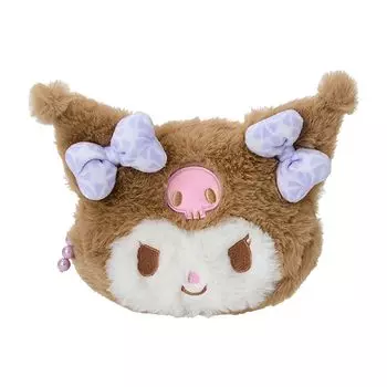 Sanrio Мешочек в форме лица Kuromi 419575 (Японская пастель)