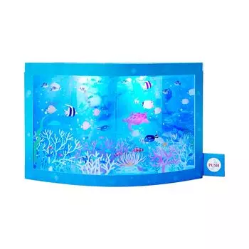 Sanrio Message Card Летний свет и мелодия Аквариум JSP66-4 S4066 388726