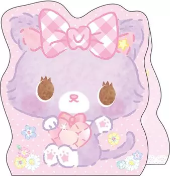 Sanrio Message Card Mukuru Dreamy Heart Jewelry P 7467 CD17-1