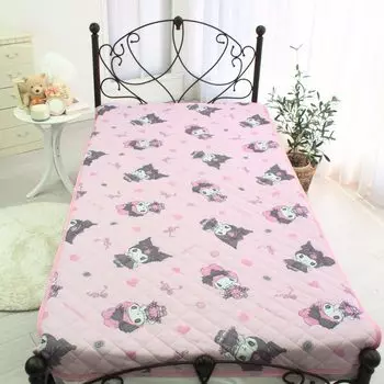Sanrio Midnight Merokuro Kuromi My Melody Cool Pad Sheet Одиночный символ 100 см x 205 см примерно. СС-31-209-47