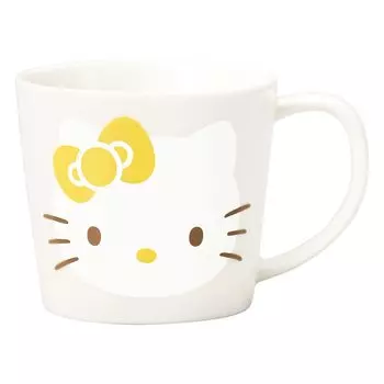 Кружка Sanrio Mimmy Mug Face M 280 мл Белая Sisters Сделано в Японии 511102 Hello Kitty Прибл. белый