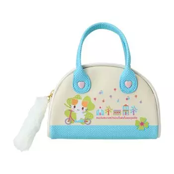 Sanrio Mini Boston Pouch Cat Пушистый кот, похожий на зефир 466476 (САНРИО) (Ассоциация Санрио)