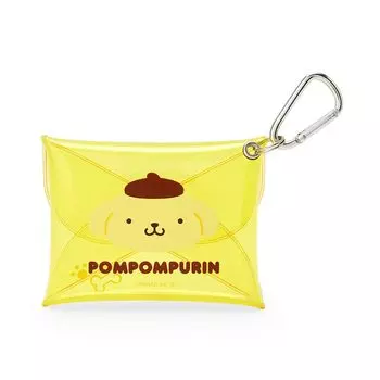 Sanrio Mini Clear Case Pompompurin Functional Case Pudding POMPOMPURIN Character 147141 8101,5 см