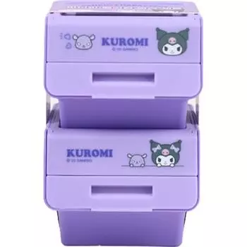 Sanrio Mini Me Pelican Box Kuromi 2P Set, популярный персонаж в Корее