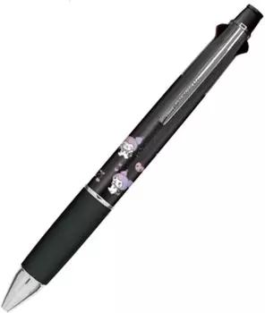 Sanrio Mitsubishi Pencil Шариковая ручка 4 цвета Механический карандаш Механический карандаш Jet Stream 4 1 Сделано в Японии Название набора листовок Kuromi 0,5 0,5 &