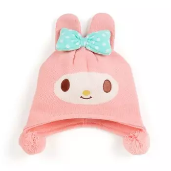sanrio моя мелодия детская вязаная шапка 045161