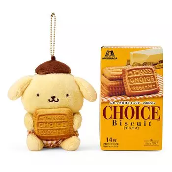 Sanrio Morinaga Biscuit Choice Biscuit Mascot Pom Pom Purin Valentine Gift 478431 &