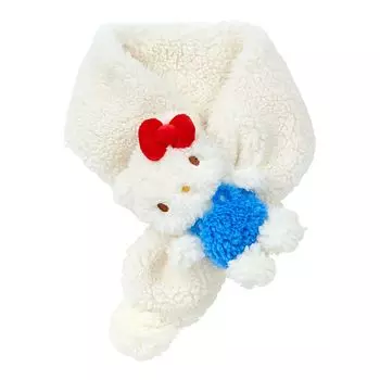 [Sanrio] Muffler with kids mascot Hello Kitty for children cold protection 252875