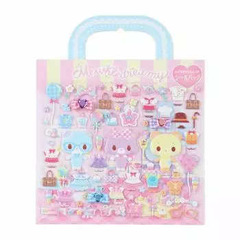 Sanrio Mule Dreamy Anywhere Seal Bag (Glitter Soap Bubble Party)