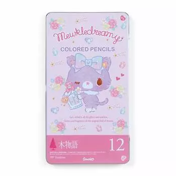 Sanrio Mule Dreamy Colored Pencils Set of 12 Colors (Perfume)