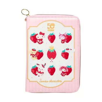 Sanrio Multi Case Shimbun 50th Sanrio Characters Функциональный чехол для хранения Ширина x Глубина x Высота см Рекомендуется для детей от 3 лет и старше 301914 (Ичиго