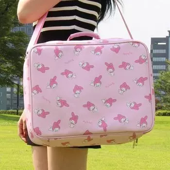 Sanrio My Melody Character Pattern Дорожная сумка Crossbag Одежда Багаж Одеяло Кемпинговая сумка, популярный персонаж в Корее