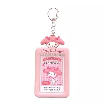 Sanrio My Melody Чеки держатель (Наслаждайтесь идолом)