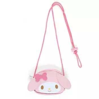 Sanrio My Melody Coin Case with Rope 765821 Unisex White Face shape (Дети) Розовый,