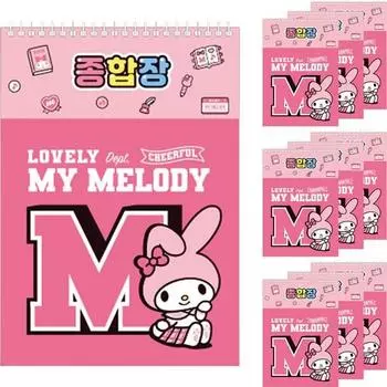 Sanrio My Melody Comprehensive 105G 20p, случайная доставка, 10 штук, популярный персонаж в Корее