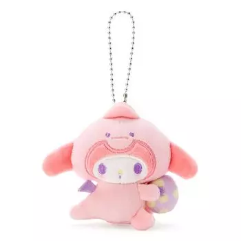 Sanrio My Melody Flat Mascot Holder 378267 (Dinosaur)