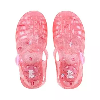 sanrio my melody kids clear sandals 18cm sandals my melody my melody character 062014