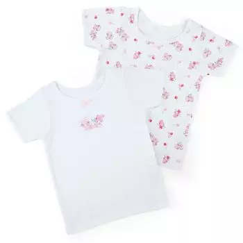 Sanrio My Melody Kids Quilt Комплект нижнего белья с короткими рукавами, 2 шт., 110 см 309281