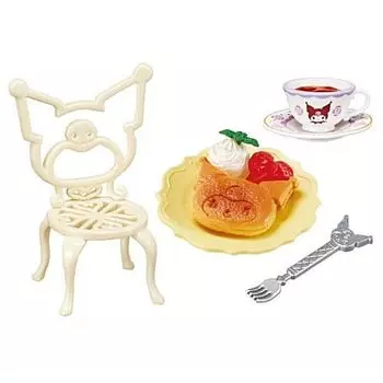 Sanrio My Melody Kuromi Sweet Tea Party Вафли пушистые и [6. вкусный! ](Один предмет)