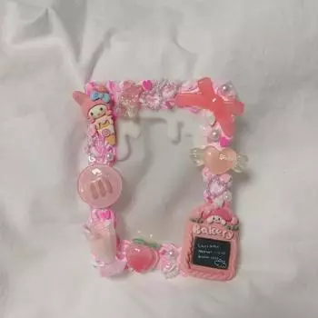 Sanrio My Melody Pink Top Ku Poker Holder