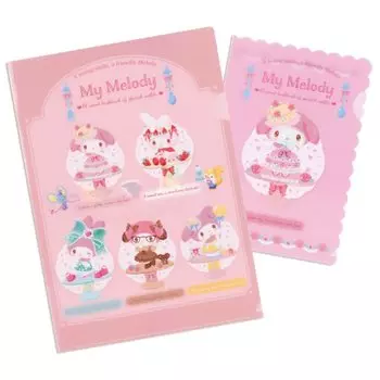Sanrio My Melody Прозрачный набор файлов (МИЛЫЙ ЛУКБУК) 428744