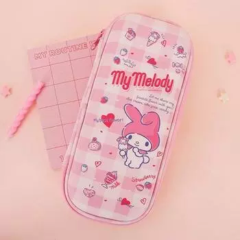 Sanrio My Melody Wide EVA Чехол-пенал входной подарок, розовый