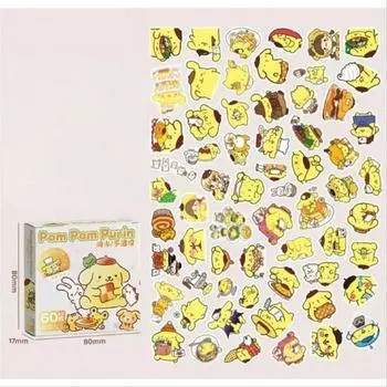 Sanrio Наклейка для украшения мобильного телефона в виде дневника 60p, популярный персонаж в Корее