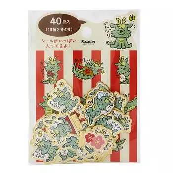 Sanrio New Card New Sticker Tatsuflake Sticker JNP SANRIO 529788 Year s Year s 24-4