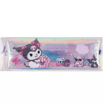 Sanrio NEW квадратный пенал с голограммой, Kuromi (случайная доставка), 1 кусок