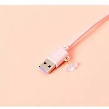 Sanrio Официально лицензированный кабель для быстрой зарядки 2,1 А, популярный персонаж в Корее