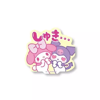 Sanrio Oshikatsu My Melody Kuromi Oshi Idol Box наклейка с персонажем Sanrio Ota Deco милая брендовая наклейка LCS1588 Shuki…