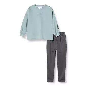 sanrio pajama set girls cardboard long sleeve pajama top and bottom set room wear t suit 15131820060100 green 100