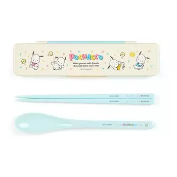 Sanrio Палочки для еды и ложка Pochacco 456837
