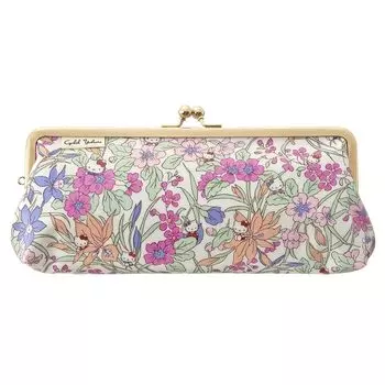 Sanrio Pencil Large Pencil Large Pencil Cosmetic Floral High School College Made in Japan Kitty [Charer Yahata] Чехол, Емкость, Держатель, Чехол, Мешочек,