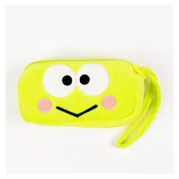 Sanrio Персонажи Керокеро Кероппи Плюшевый квадратный чехол с двумя молниями-пеналами