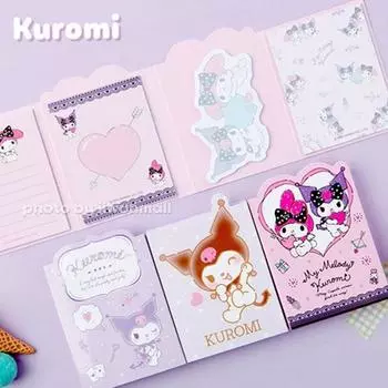 Sanrio Персонажи Life Cut Diary Альбом для любителей канцелярских товаров Daku, Куроми, один предмет