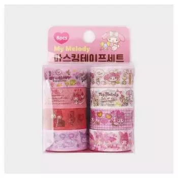 Sanrio Персонажи Моя Мелодия малярный скотч 2 шт 1 комплект, популярный персонаж в Корее