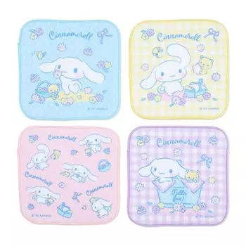 Sanrio Petit Набор полотенец из 4 штук Cinnamoroll Cinnamoroll Полотенца для мытья Персонаж 16 x x 16 см 631361 0.2
