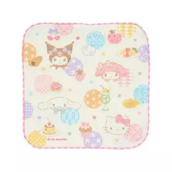 Sanrio Petit Towel Персонажи Sanrio 419877 (Японская пастель)