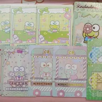 Sanrio Photo Card Character Collector s Card Kerokero Keropi Card Set #23