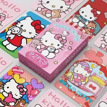 Sanrio Фотокарточки товары ЛОМО иллюстрации фотокарточки 60шт + мини наклейки 32шт, популярный персонаж в Корее