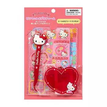 Sanrio Пинцет Деко Шарм Hello Kitty 370045 & (Наслаждайтесь идолом)